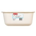 Rubbermaid 11.5Qt Bisque Dish Pan 2951-AR BISQUE